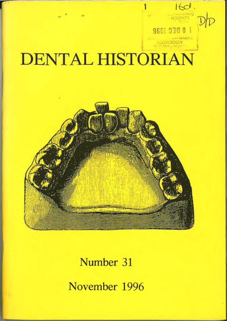 Cover-Dental-Historian-31-1996.jpg