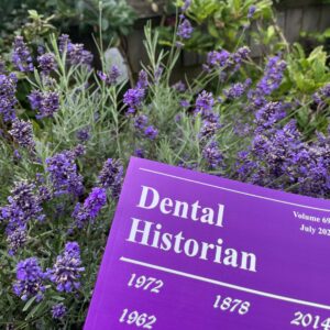 Cover of Dental Historian July 2024